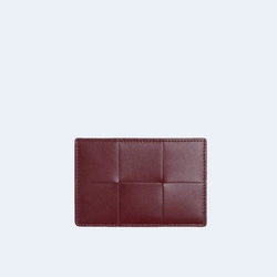 보테가 베네타 카세트 카드케이스 버건디